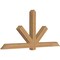 Ekena Millwork Kennewick Timber Gable Bracket, Western Red Cedar, 96"W x 44"H x 5 1/2"D x 5 1/2"F, 11/12 Pitch GBW096X44X0606KEN00SWR - alternate 4